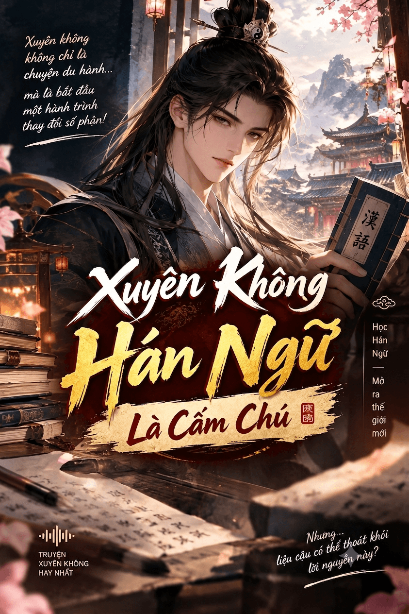 Bìa Xuyên Không Phát Hiện Tiếng Hán Là Thần Ngữ Vừa Mở Miệng Đã Có Thể Thi Triển Tiên Thuật