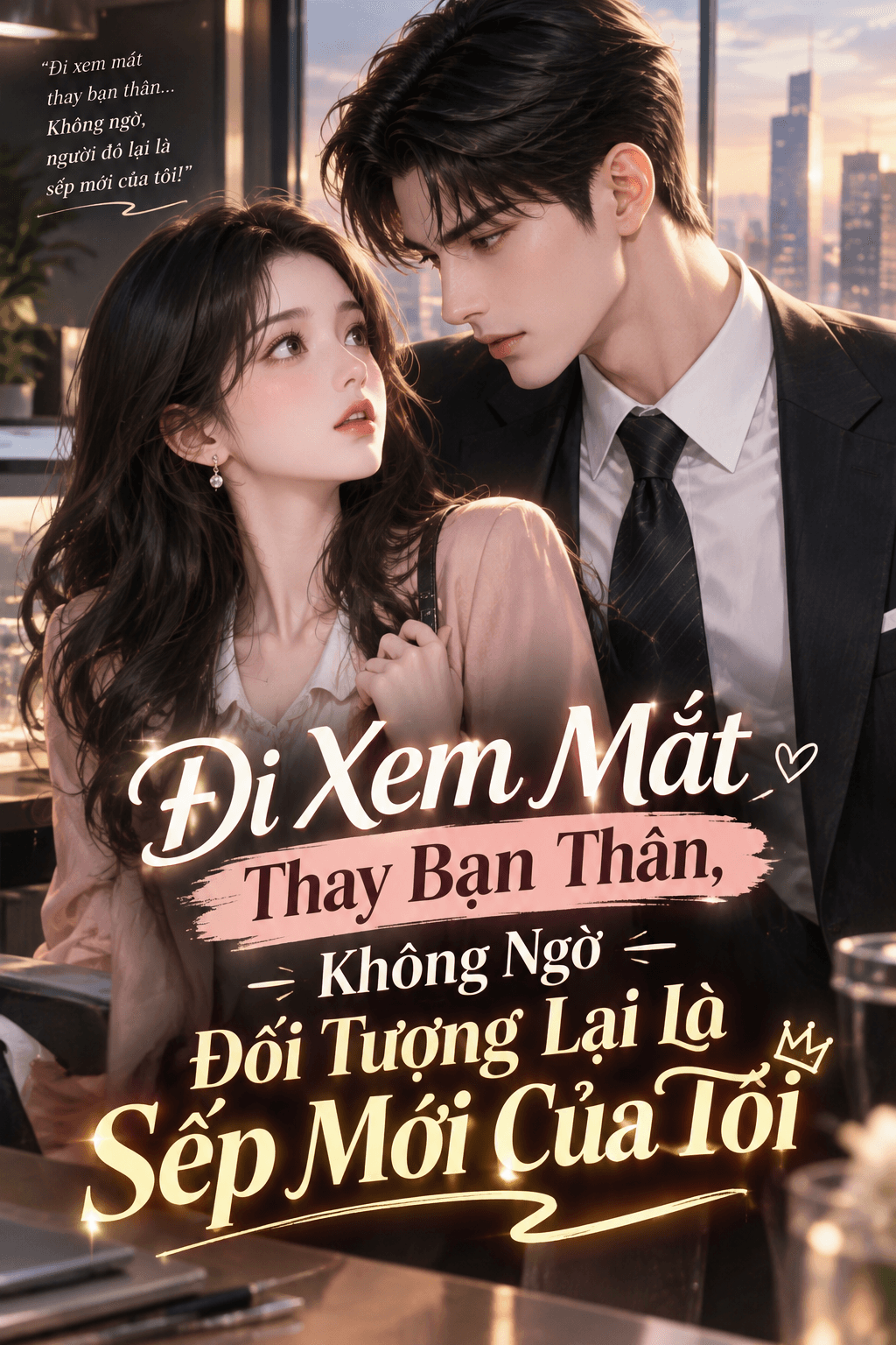 Bìa Đi Xem Mắt Thay Bạn Thân, Không Ngờ Đối Tượng Lại Là Sếp Mới Của Tôi