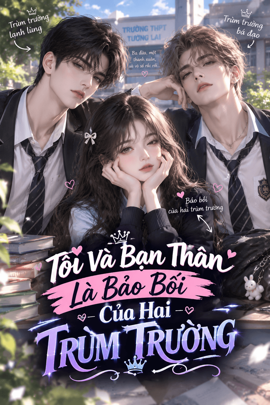 Bìa Tôi Và Bạn Thân Là Bảo Bối Của Hai Trùm Trường